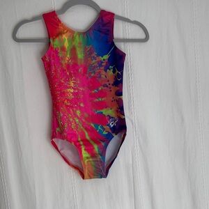 GK Simone Leotard Tie-Dye Child large